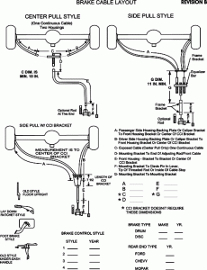 Diagram for Brake Cable