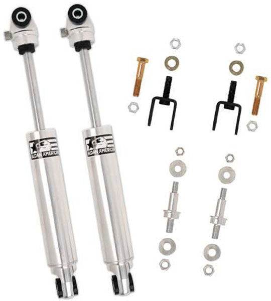 1955-57 Chevy Belair Aldan American Adjustable Rear Shocks, Pair
