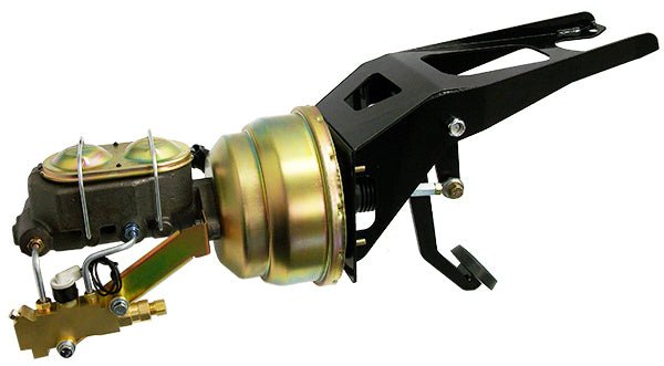 1955-59 Chevy, GMC Truck Power Disc Brake Conversion, 6 x 5.5" Bolt Pattern, Firewall Mount Booster, 4 Wheel Disc