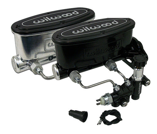 Wilwood Master Cylinder, Aluminum Tandem Chamber Disc Brake Conversion with Adjustable Proportioning Valve