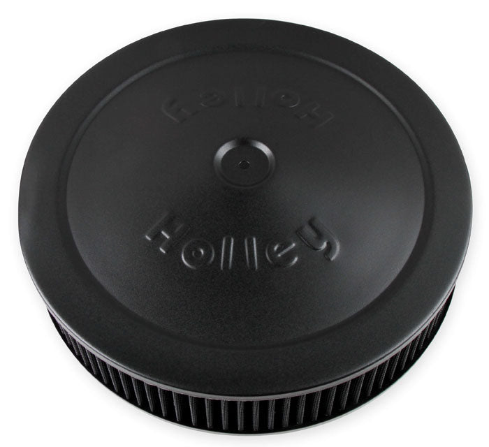 Holley 14" Round Air Cleaner Assembly - Black