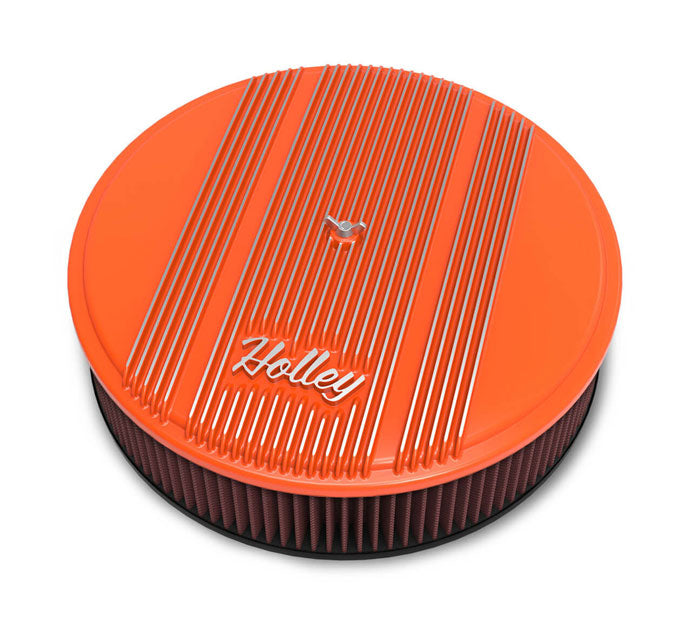 Holley Vintage Series 14" Finned Air Cleaner Assembly