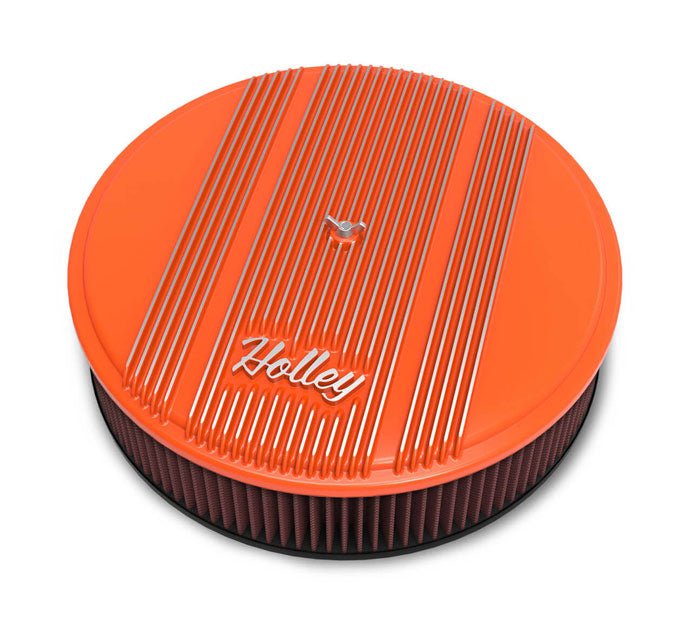 Holley Vintage Series 14" Finned Air Cleaner Assembly