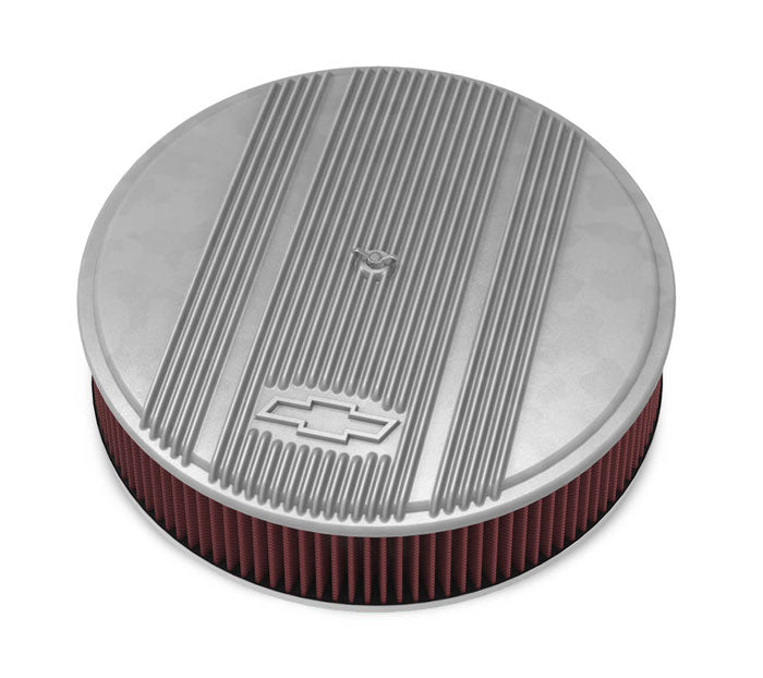 Holley Vintage Series GM Licensed 14" Finned Air Cleaner Assembly