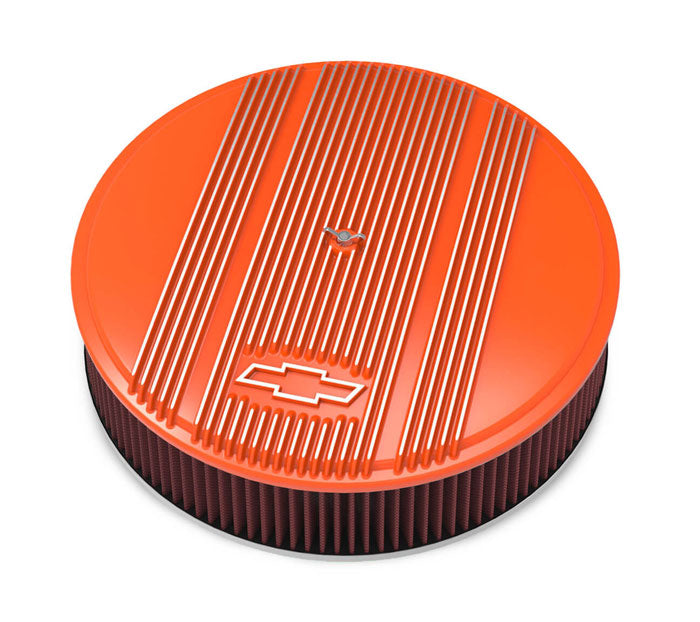 Holley Vintage Series GM Licensed 14" Finned Air Cleaner Assembly
