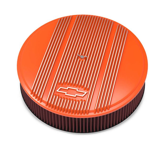 Holley Vintage Series GM Licensed 14" Finned Air Cleaner Assembly