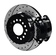 Big Ford New Style Wilwood - Rear Disc Brake Conversion with Parking Brake, Ford 9" w/ Big Torino Flange