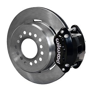 Big Ford New Style Wilwood - Rear Disc Brake Conversion with Parking Brake, Ford 9" w/ Big Torino Flange