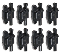 Accel 140043K-8 LS Engine Super Coils, Black