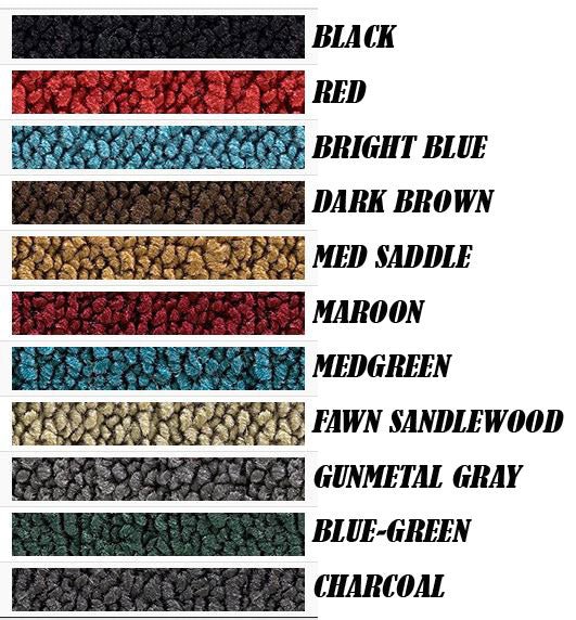 1960-66 Chevy & GMC Carpet Kit, Low Tunnel, 11 Colors