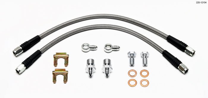1982-02 Chevy S10 Wilwood Forged Dynalite Pro Series Front Brake Kit