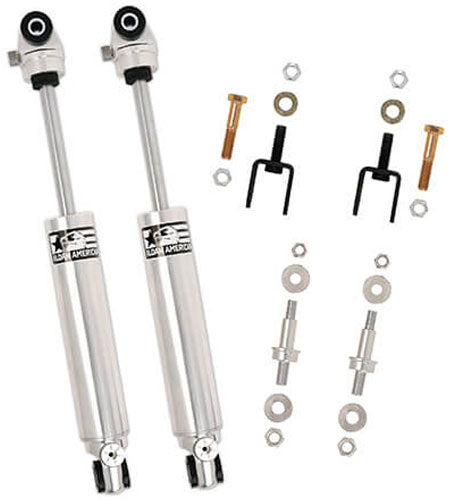 1955-57 Chevy Belair Aldan American Adjustable Rear Shocks, Pair
