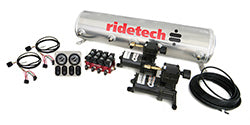 RideTech 30154100 - 4-Way Analog Ride Pro Compressor System, 5 Gallon