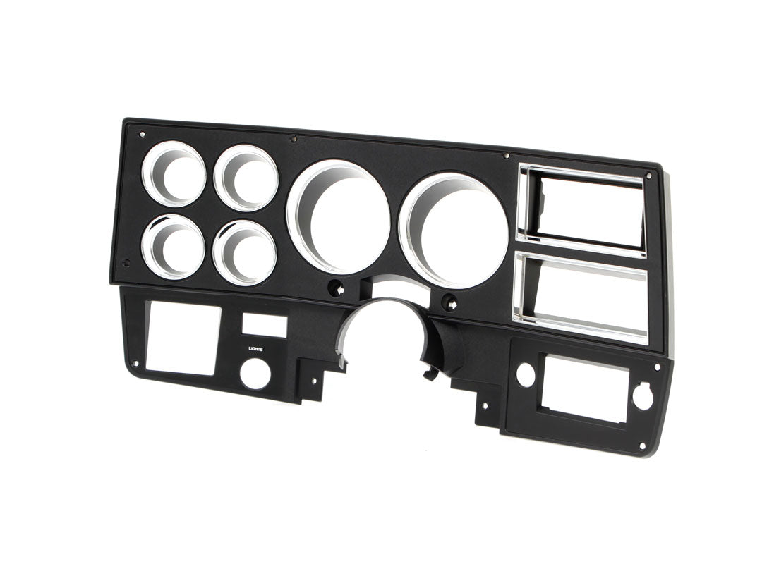 1981-83 Chevrolet / GMC Truck Dash Bezel, Black with Chrome Details