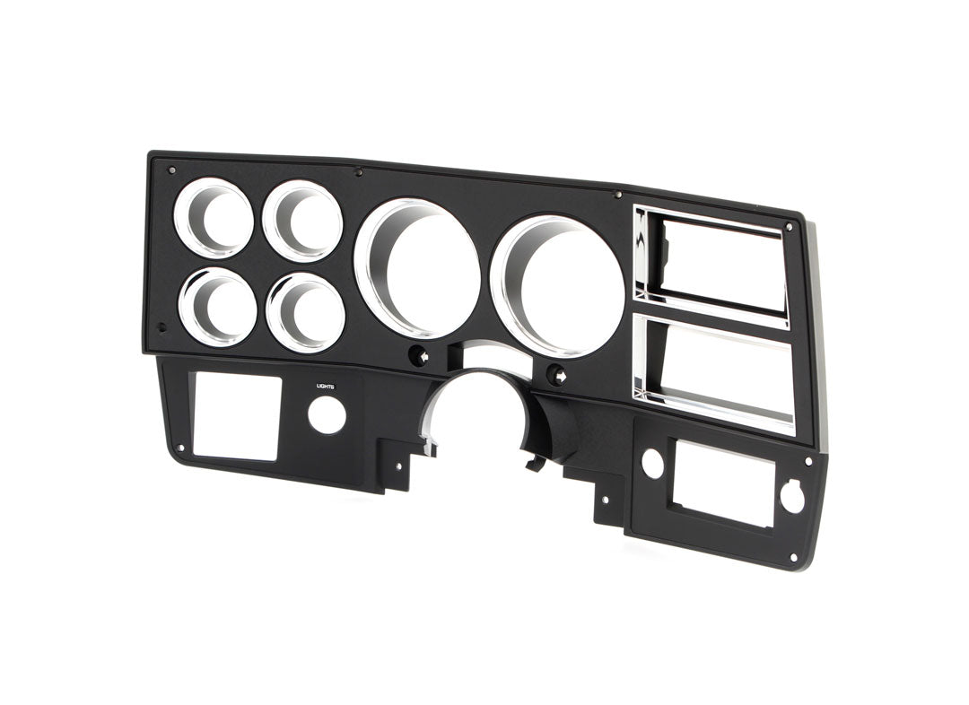 1984-87 Chevrolet / GMC Truck Dash Bezel, Black with Chrome Details