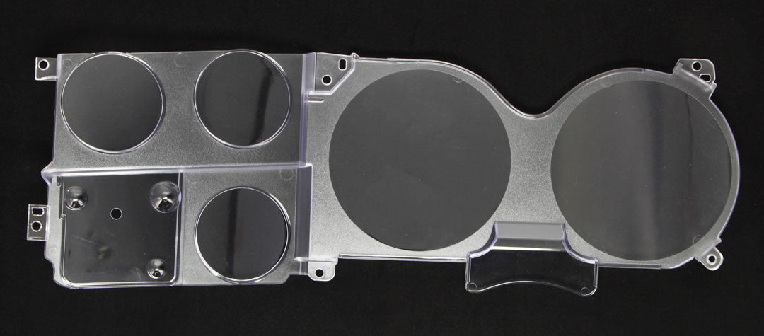 Chevy / GMC Truck Gauge Lens with Gauges & Clock