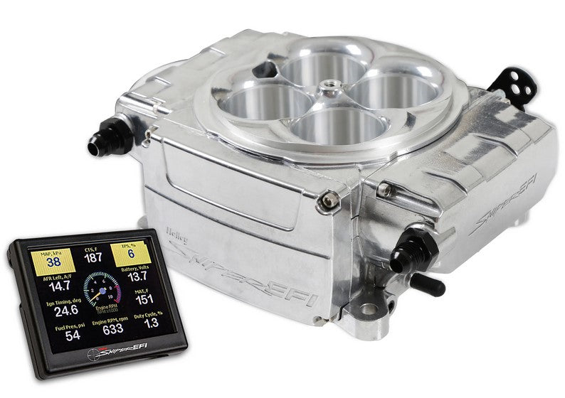 Holley Sniper 2 550-510D EFI Fuel Injection Returnless Master Kit - Shinny Finish