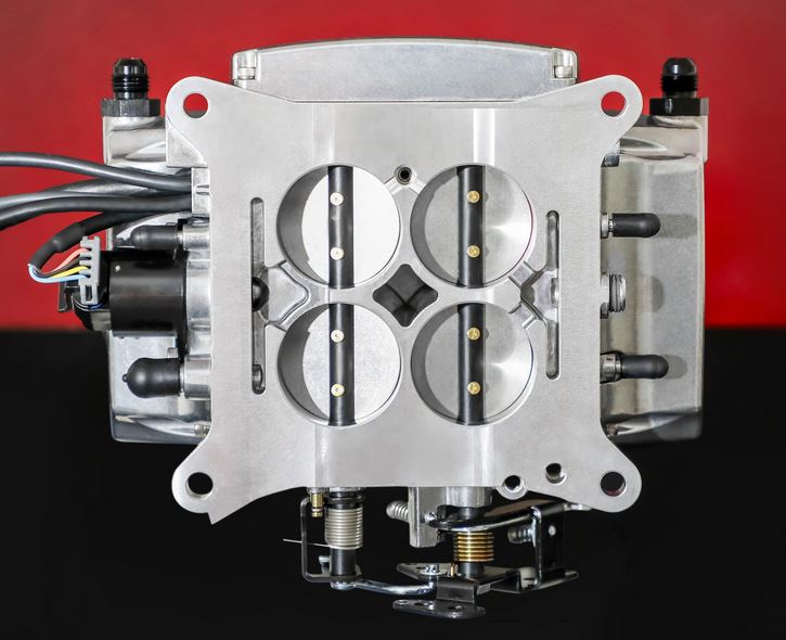 Holley Sniper 2 EFI 4 Barrel Fuel Injection Conversion - Shinny Finish