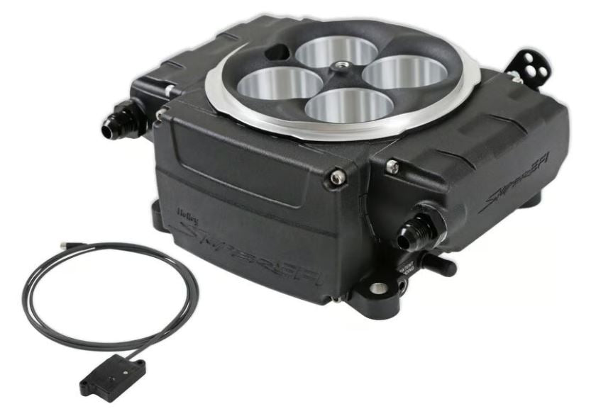 Holley Sniper 2 550-511 EFI 4 Barrel Fuel Injection Conversion - Black Finish