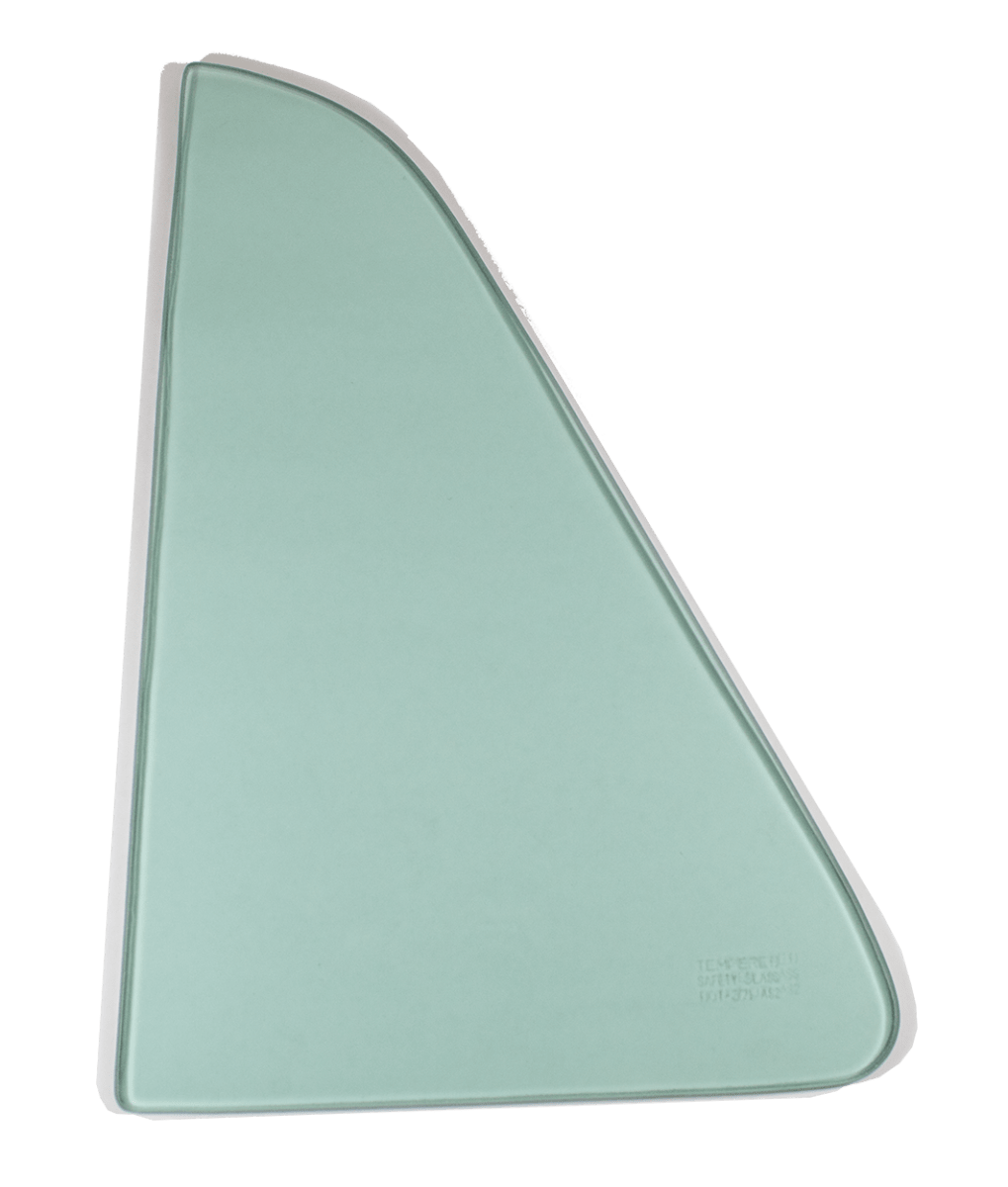 1951-55.1 Chevy & GMC Replacement Vent Window Glass, Green Tint