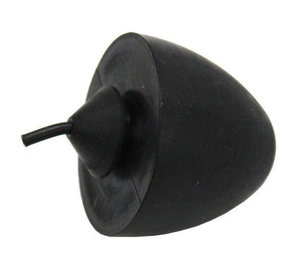 GM Style Upper Control Arm Bump Stop, Pull Through Type, Rubber, Ea