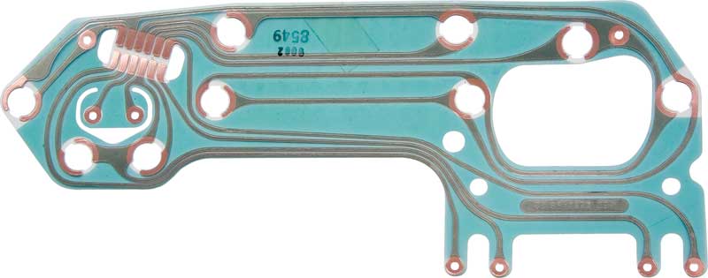 1967-72 Chevy / GMC Truck Instrument Cluster Printed Circuit Board - No Tach