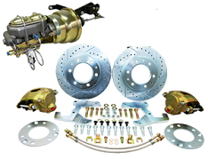 1955-59 Chevy, GMC Truck Power Disc Brake Conversion, 6 x 5.5" Bolt Pattern
