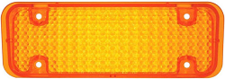 1971-72 Chevy Parking Light Lens, Amber