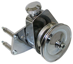 Power Steering Pump Kit, Small Block Ford 289/302/351W, Chrome