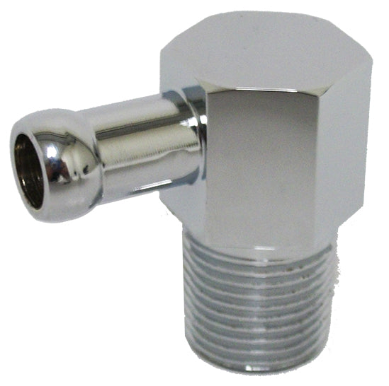 9532P Single Port Vacuum Fitting - Chrome