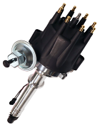 FiTech Go Spark Distributor, Chevy V8 with vacuum advance 2 wire pick up