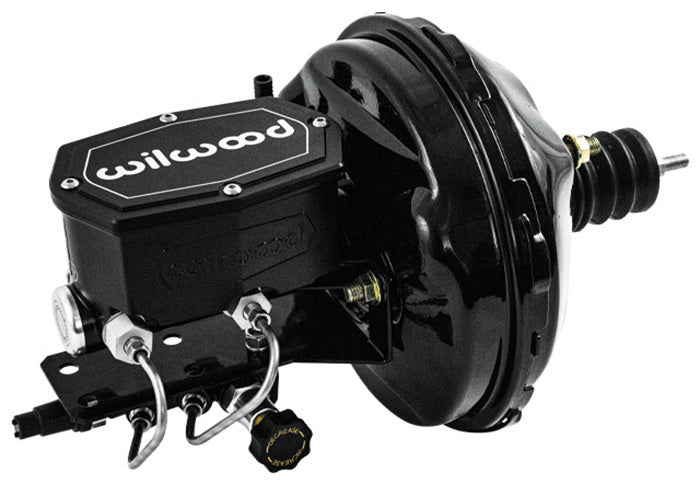 1962-67 Chevy Nova Black Out Power Brake Booster with Wilwood Master C