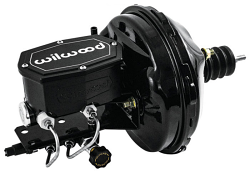 1962-67 Chevy Nova Black Out Power Brake Booster with Wilwood Master C