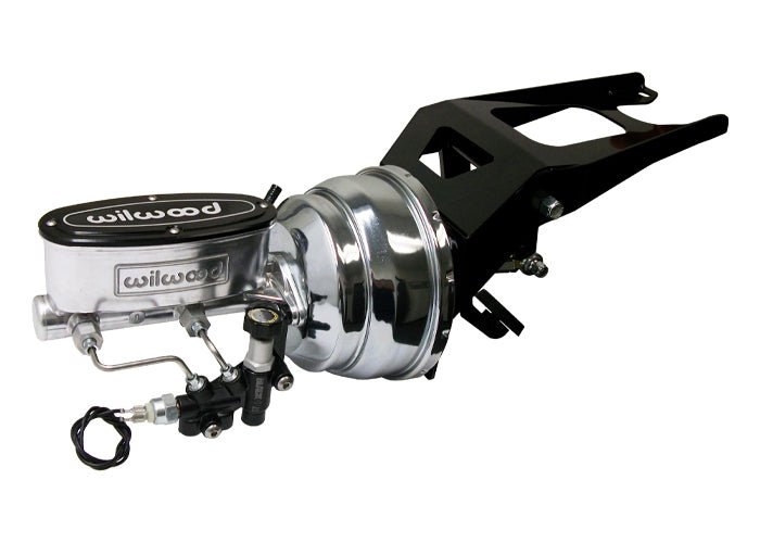 1955-59 Chevy, GMC Truck Chrome Power Brake Booster with Wilwood