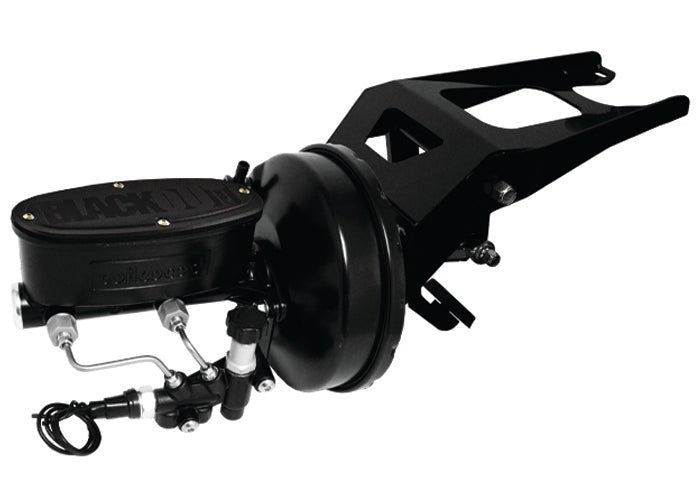 1947-53 Chevy, GMC Truck BlackOut Series Power Brake Conversion with Wilwood master