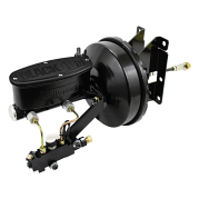 1973-87 Chevy, GMC Truck Power Brake Conversion, Black Out 2.0 with Wilwood Master Cylinder