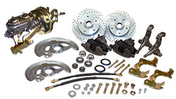 1964-66 Chevy Chevelle Power Disc Brake Conversion, OEM Spindles