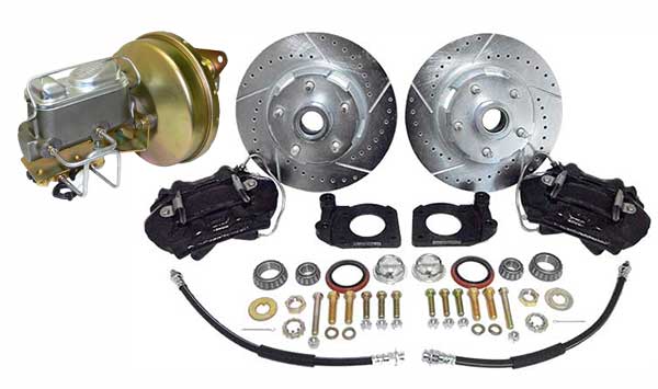 1968-73 Ford Mustang Power Disc Brake Conversion, V-8 Drum