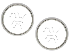 1947-55 Chevy and GMC Truck Headlight Bezel Set