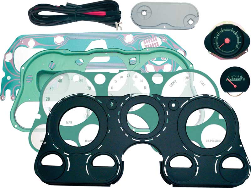 1967-72 Chevy / GMC Truck Tachometer and Vacuum Gauge Conversion