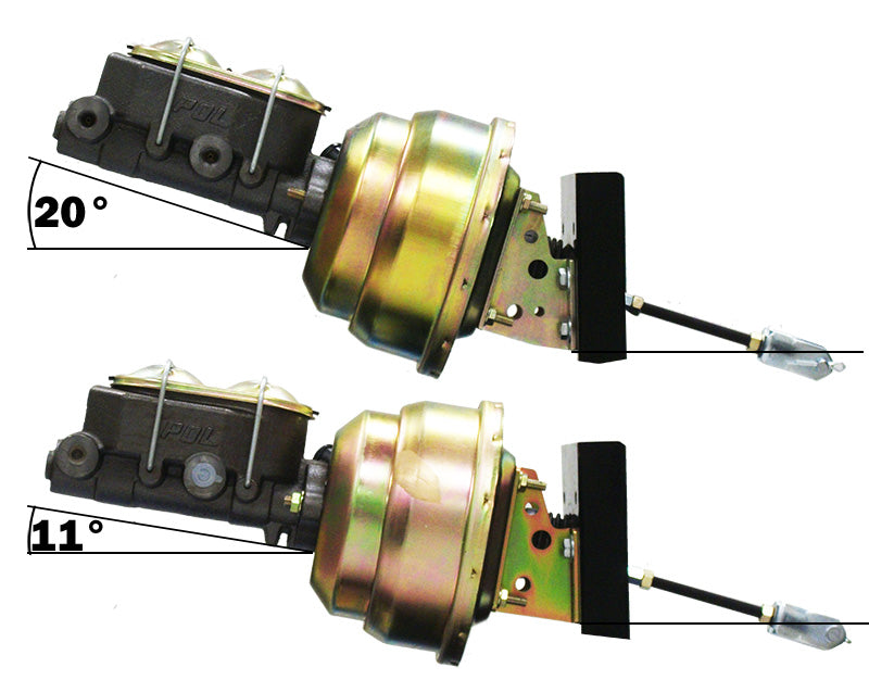 1968-74 Chevy Nova Hydropower Power Brake Booster, POL or Wilwood Master Cylinder