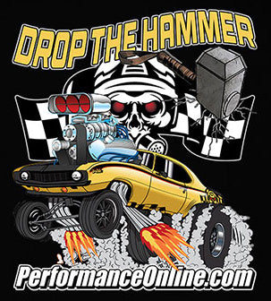 Performance Online Drop The Hammer '69 Camaro T-shirt, Special Edition