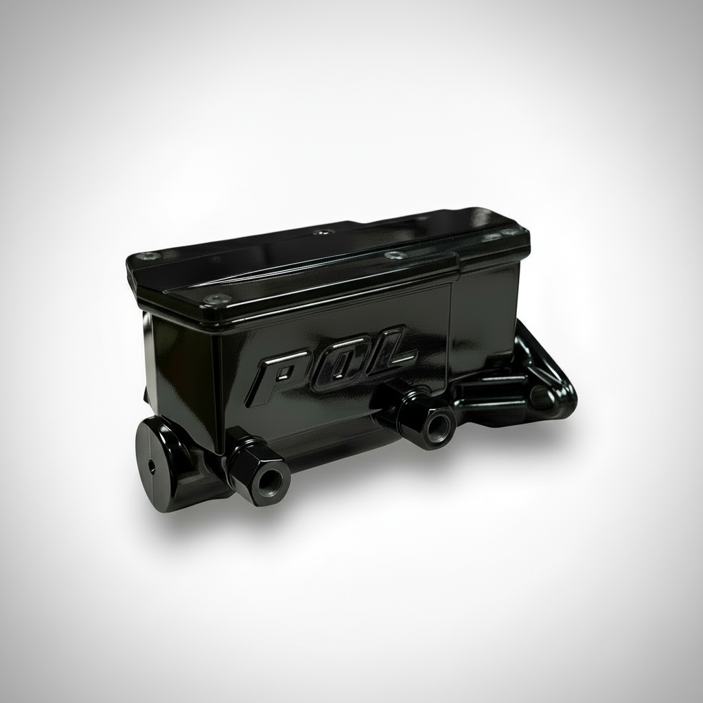 Black aluminum High Performance POL mastercylinder