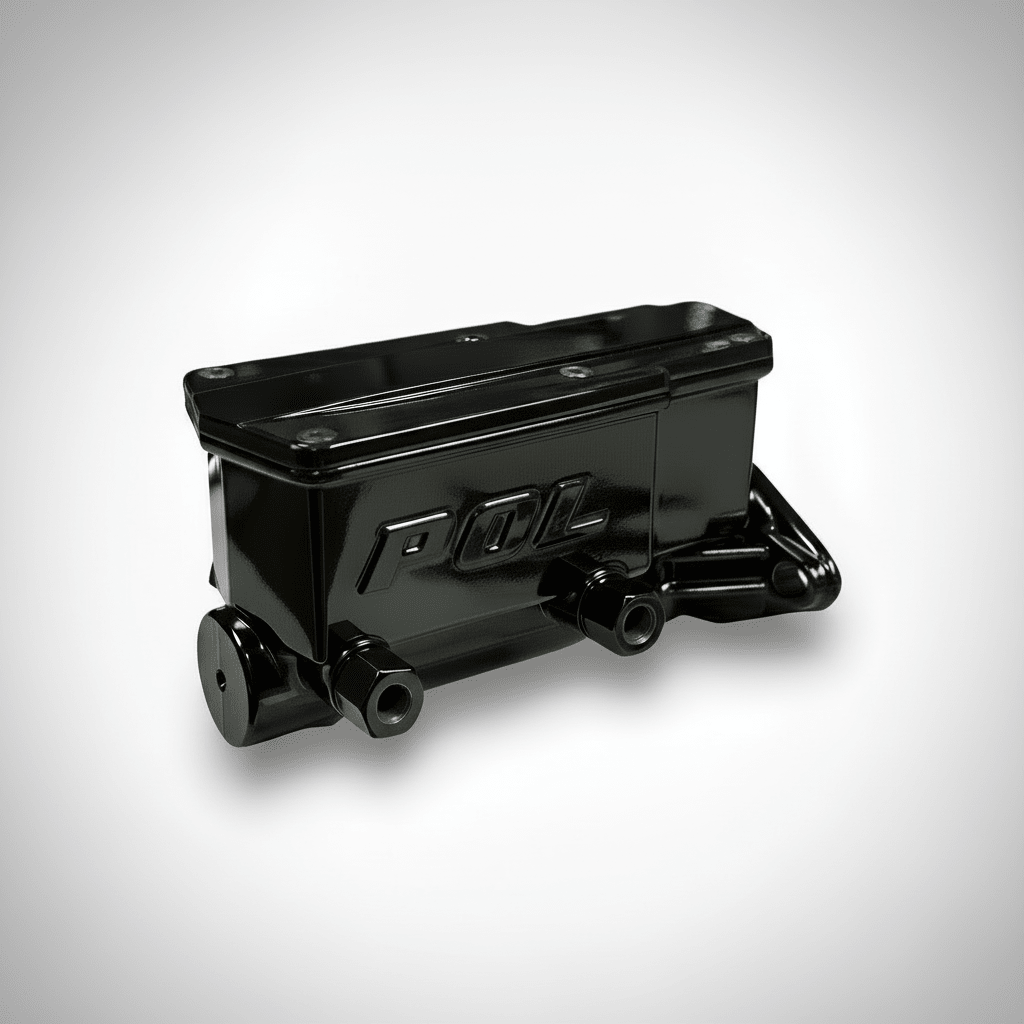 Black aluminum High Performance POL mastercylinder