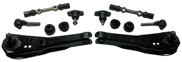 1964-66 Ford Mustang Front Suspension Rebuild Kit, Economy, Polyurethane Bushings
