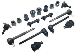 1971-72 Chevy Chevelle Front Suspension Rebuild Kit, Rubber Bushings