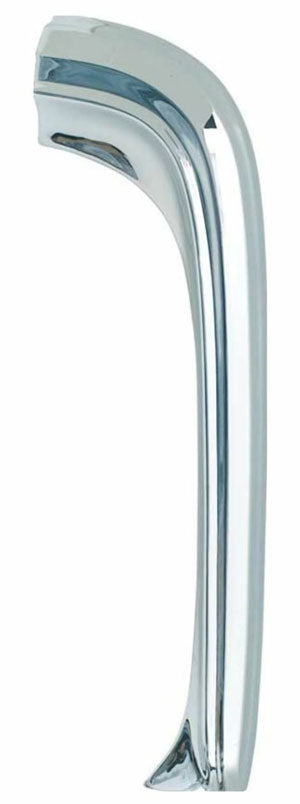 1969-72 GMC Truck Front Fender Eyebrow Molding, Chrome w/ Hardware