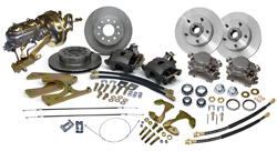 1965 Chevy Impala Front and Rear Power Disc Brake Conversion Kit
