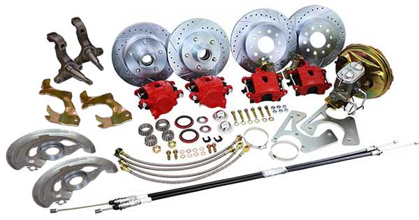 1962-67 Chevy Nova Front and Rear Power Disc Brake Conversion Kit