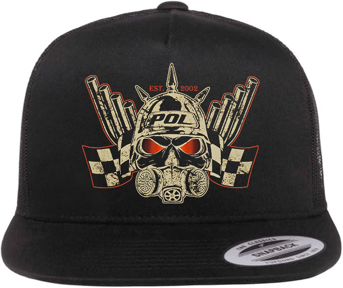 Performance Online Truckers Hat, Vintage Logo Flat Bill
